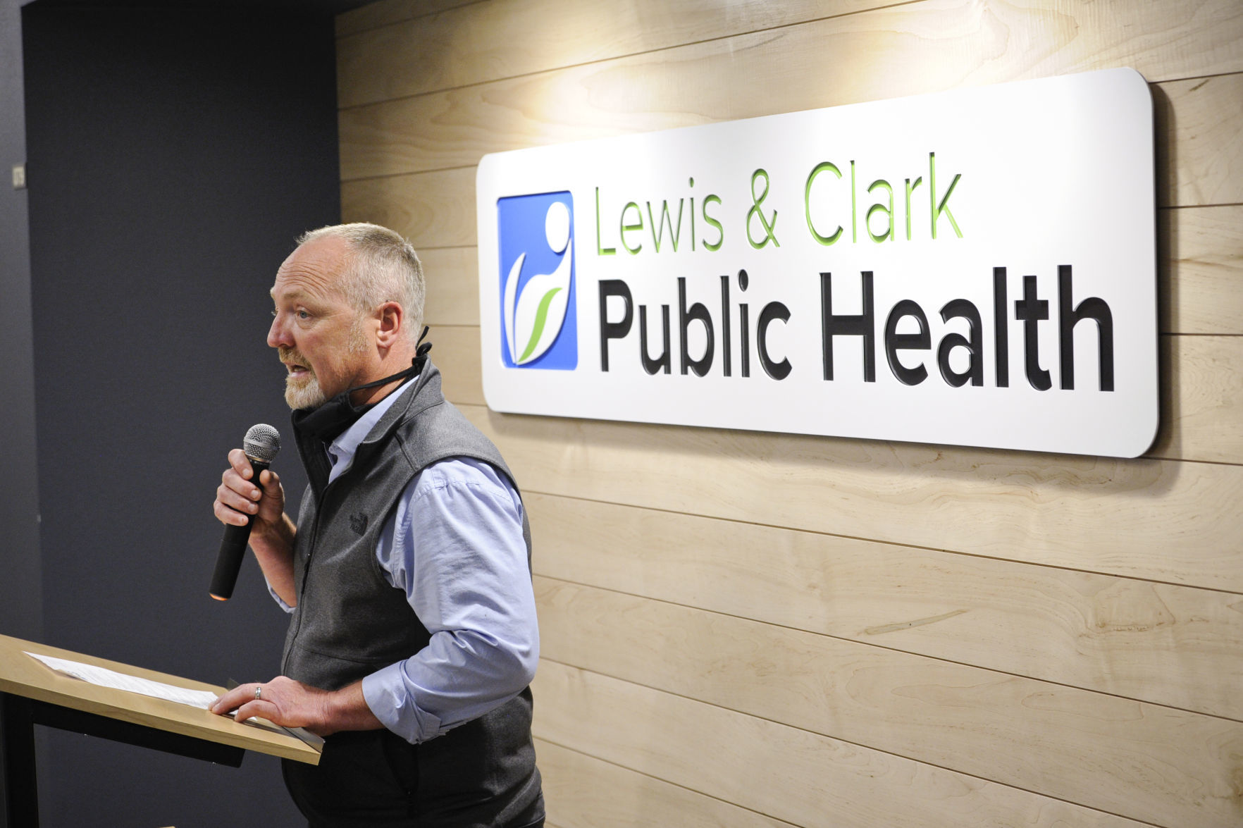 Eric Merchant, Disease Control and Prevention Admisnistrator for the county,